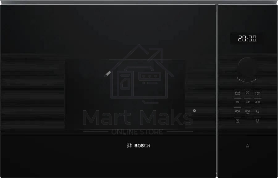 Встраиваемая микроволновая печь Bosch BFL524MB2 черный 20л. 800Вт