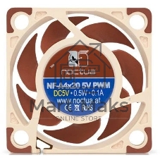 Вентилятор корпусной Noctua NF-A4x20 5V PWM, 20 мм, 1100-5000 об/мин, 14.9 дБ, 4-pin PWM, без подсветки