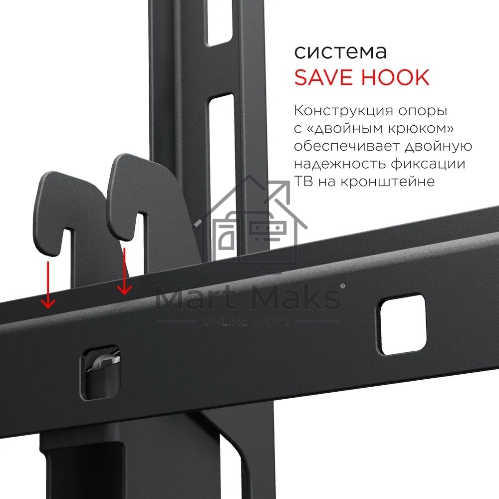Кронштейн для телевизора Holder LCD-T8602-B черный 55