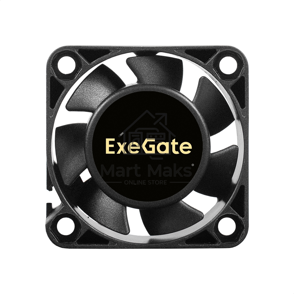 Вентилятор для корпуса ExeGate EX04010B3P-24 черный, 40 мм, 7500 об/мин, 38.5 дБ, 3 pin