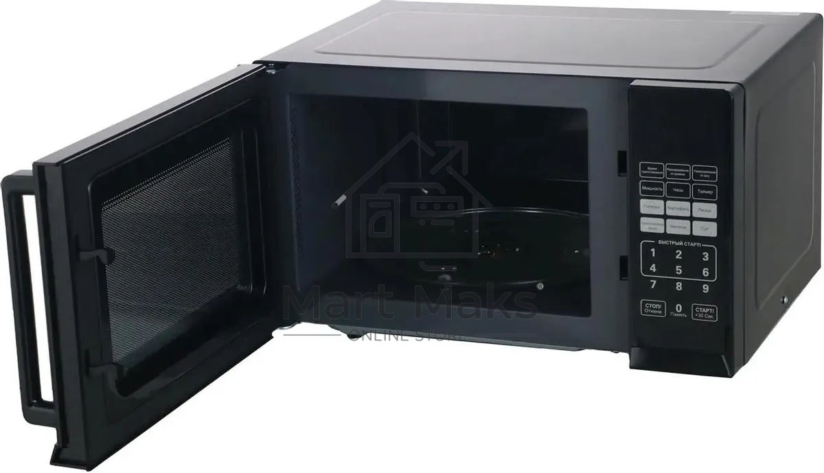 Микроволновая печь LEFF 23MD802B черный, 23 л, 800 Вт, переключатели - сенсор