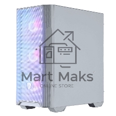 Корпус MSI MAG FORGE M100R, Mini-Tower, белый, 4 x 120 мм