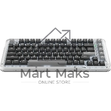 Клавиатура Logitech Alto Keys K75M беспроводная, Bluetooth, радиоканал, серый