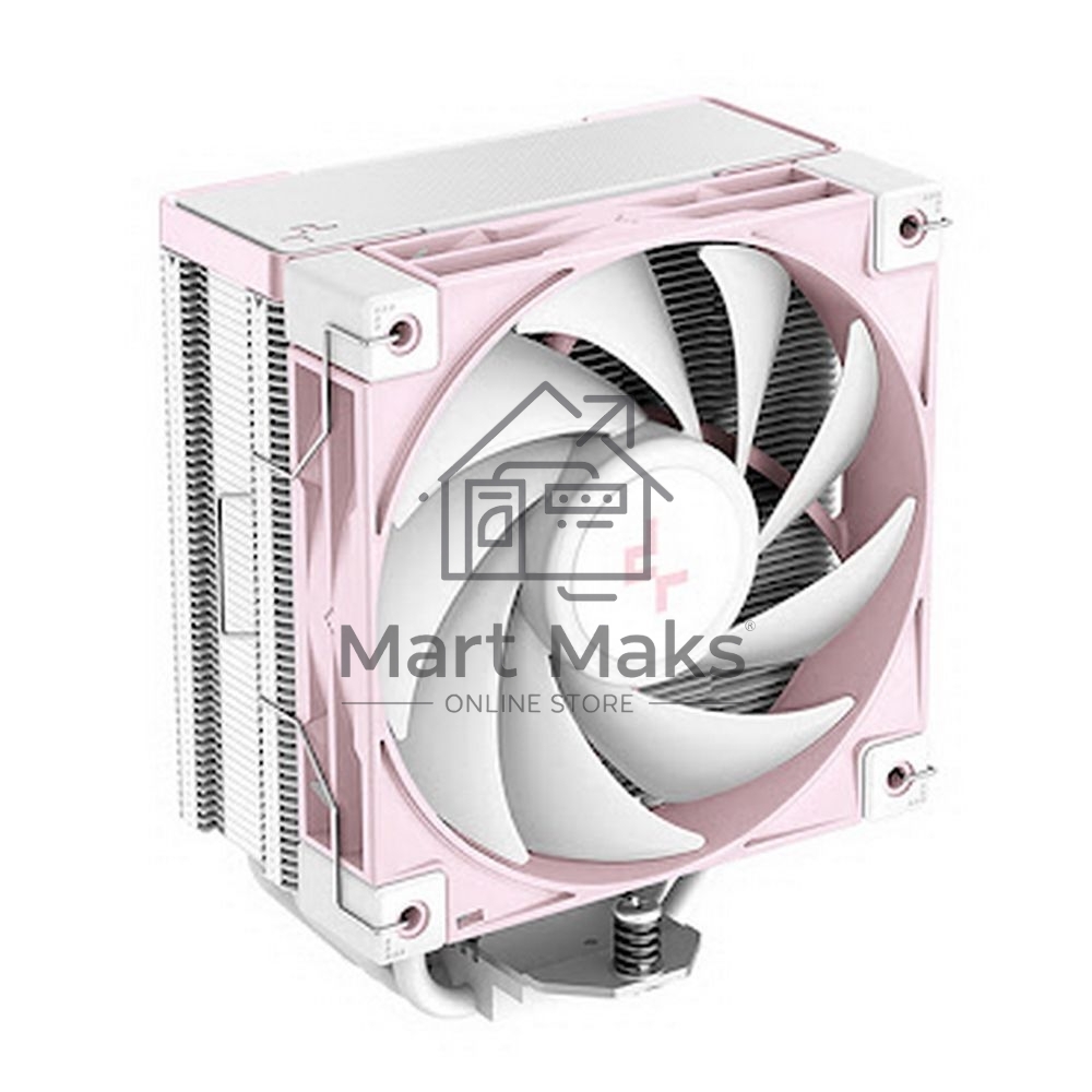 Кулер для процессора DEEPCOOL AK400 PINK LIMITED розовый, 120 мм, алюминий/медь, 1850 об/мин, 29 дБ, 4 pin, 220 Вт, 155 мм