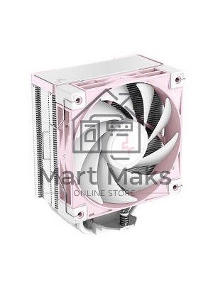 Кулер для процессора DEEPCOOL AK400 PINK LIMITED розовый, 120 мм, алюминий/медь, 1850 об/мин, 29 дБ, 4 pin, 220 Вт, 155 мм
