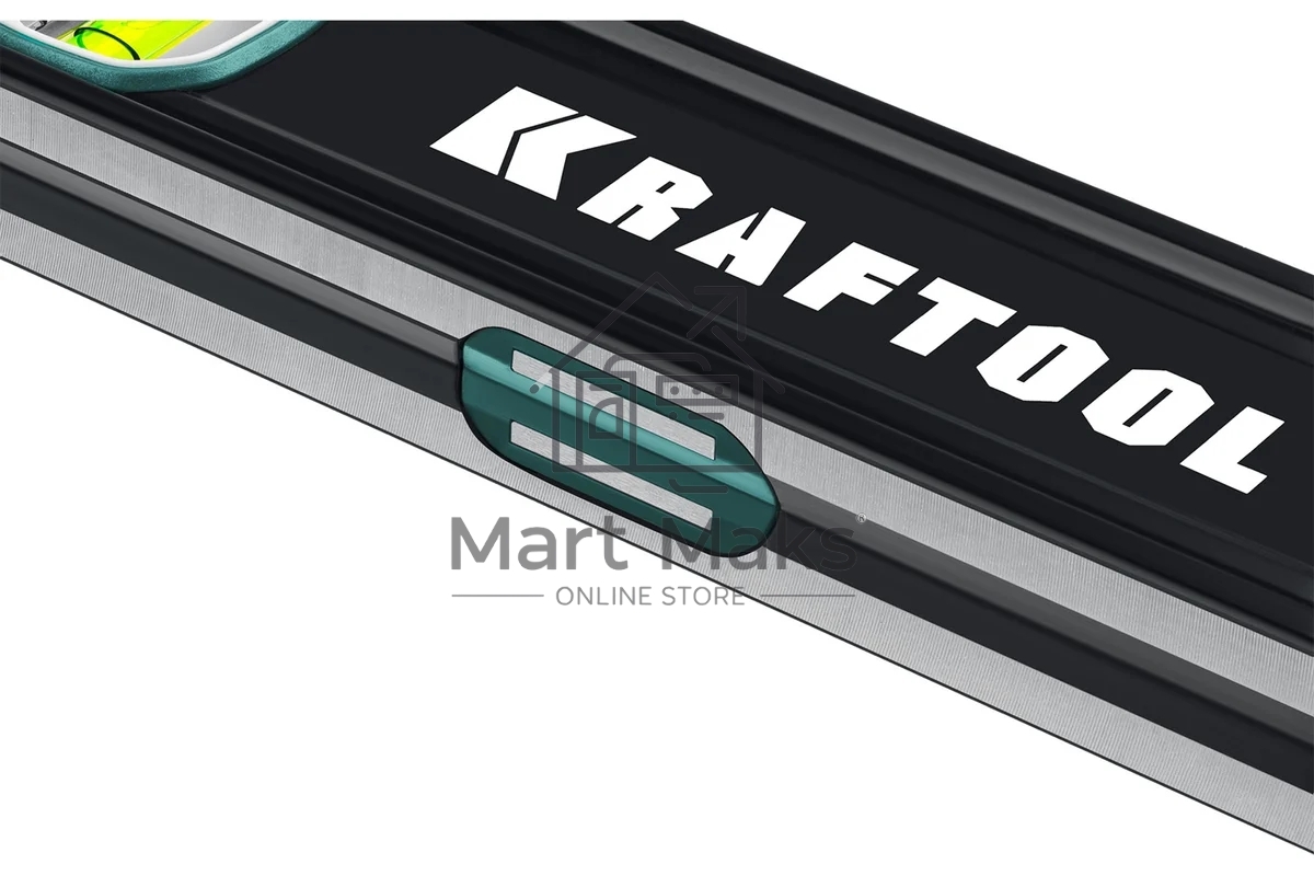 Уровень Kraftool A-RATE CONTROL 1000 мм, магнитный сверхпрочный уровень с зеркальным глазком
