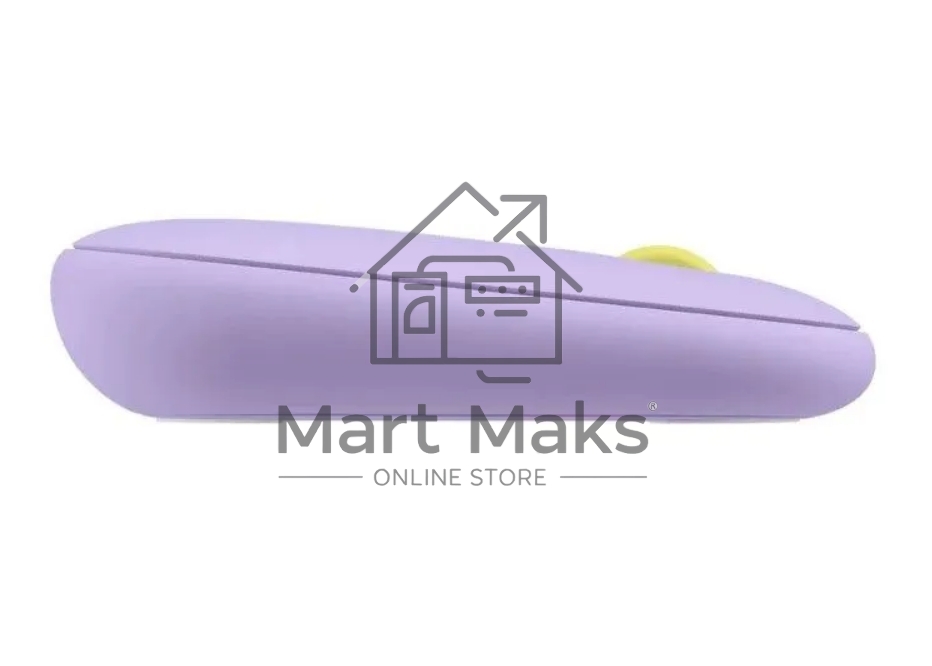 Мышь беспроводная Logitech Pebble M350 фиолетовый, 1000 dpi, радиоканал, Bluetooth, USB, кнопки - 3