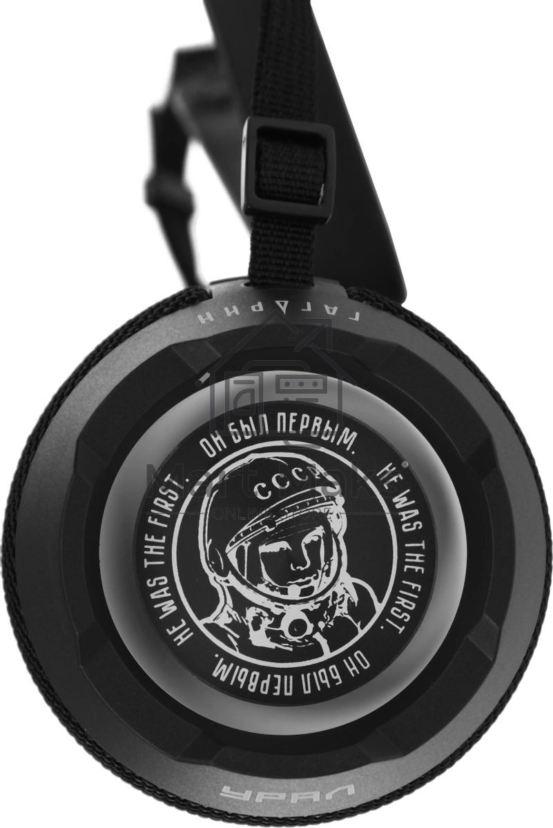 Портативная колонка Ural Гагарин ГР-003, 30W, 2.0 BT, 10м, 2500mAh, черный