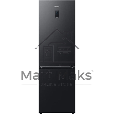 Холодильник Samsung RB34C675EBN/EF черный двухкамерный 230/114л морозилка снизу, No Frost