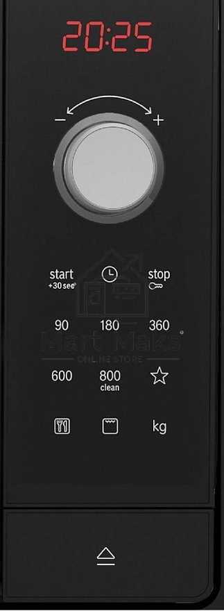 Микроволновая печь встраиваемая Bosch BEL653MB3 черный, 25 л, 800 Вт, переключатели - поворотный механизм/сенсор
