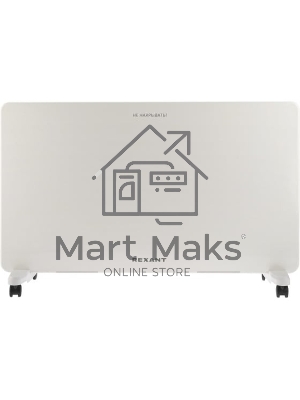 Конвектор Rexant 60-0098, белый, 2000 Вт, 25 м2, механический термостат