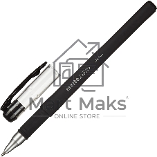 Ручка гелевая Deli Arris EG64-BK черная, d=0.5мм, черные чернила