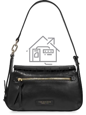 Сумка женская The Bridge Ingrid 04571501/30 черная натур.кожа