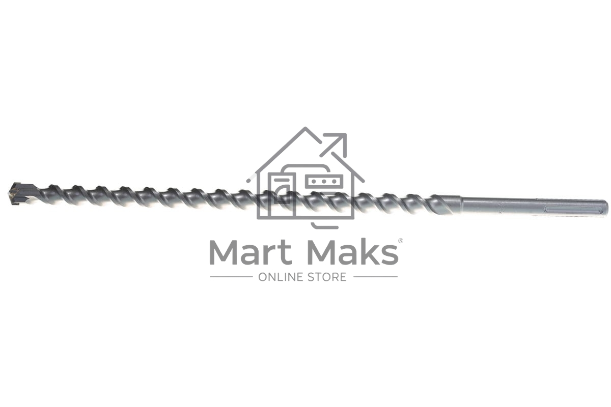 Бур MATRIX 71258по бетону 24 х 600мм sds max c крестовой пластиной