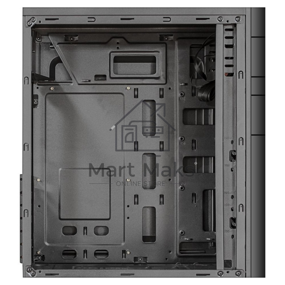 Компьютерный корпус Ginzzu A200 1*USB 3.0,1*USB 2.0,AU w/o PSU