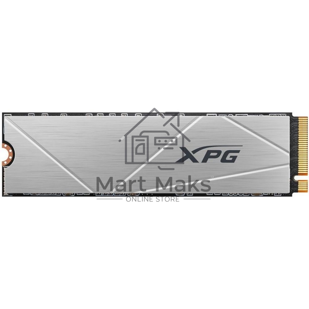 Накопитель SSD ADATA XPG GAMMIX S60, 1Tb, PCIe 4.0 x4, M.2 2280, NVMe, R/W 5000/3200, с радиатором