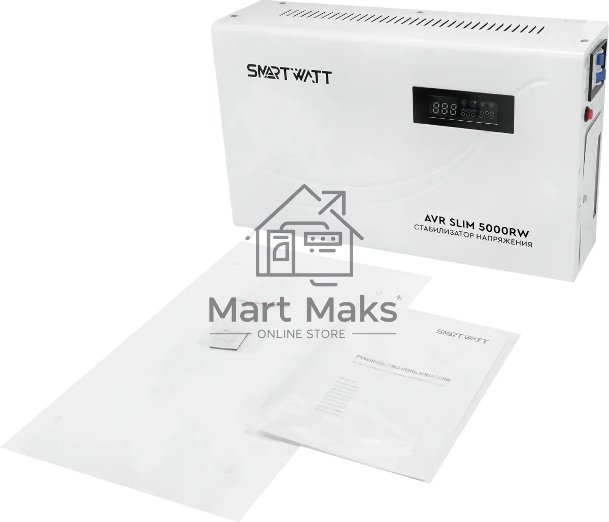 Стабилизатор напряжения настенный SMARTWATT AVR SLIM 5000RW