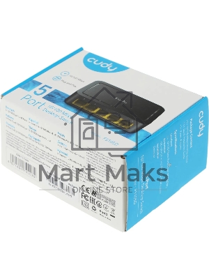 Коммутатор Cudy FS105D (L2) 5x100Мбит/с неуправляемый