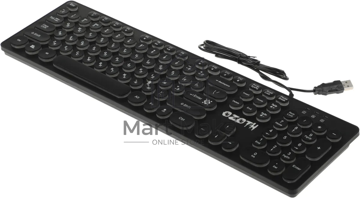 Клавиатура Defender Ozoth GK-106 проводная, USB, черный