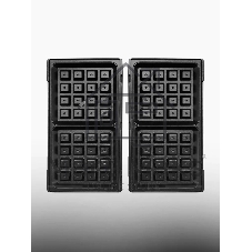 Вафельница Vitek VT-2628 800Вт черный/серебристый