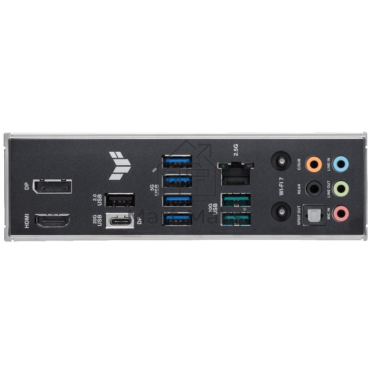 Материнская плата ASUS TUF GAMING B860M-PLUS WIFI, LGA 1851, Intel B860, 4xDDR5, 4xSATA, 3xM.2, 1xPCIe 5.0 x16, 1xPCIe x4, 1xUSB-C, 4xUSB-A 3.2 Gen 1, 2xUSB-A 3.2 Gen 2, 1xHDMI, 1xDP, 1x2.5Gb LAN, 7.1, mATX