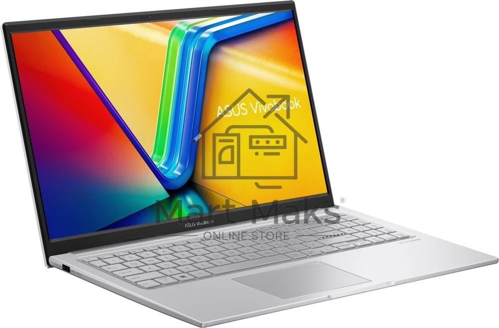 Ноутбук ASUS Vivobook 15 X1504VA-BQ127W Intel Core i3-1315U 1.2 GHz DDR4 8Gb 512Gb PCIE G3 SSD Intel UHD Graphics 15.6