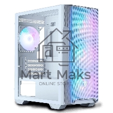 Корпус MSI MAG FORGE M100R, Mini-Tower, белый, 4 x 120 мм