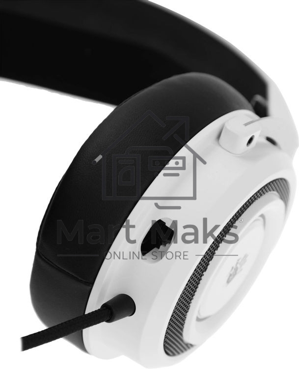 Гарнитура проводная с микрофоном A4Tech Bloody G535 белый/черный 2м мониторные USB оголовье (G535 (BLACK+WHITE) USB)