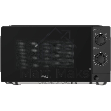Микроволновая печь Oasis MW-70XB черный, 20 л, 700 Вт, переключатели - поворотный механизм