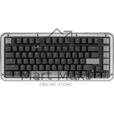 Клавиатура Logitech Alto Keys K75M беспроводная, Bluetooth, радиоканал, серый