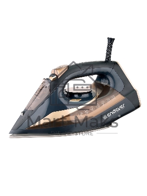 Утюг электрический Endever DELTA-233, черный/золотой, мощность 2400 Вт, подача пара до 35 г/мин, паровой удар до 145 г/мин, 8 шт/уп