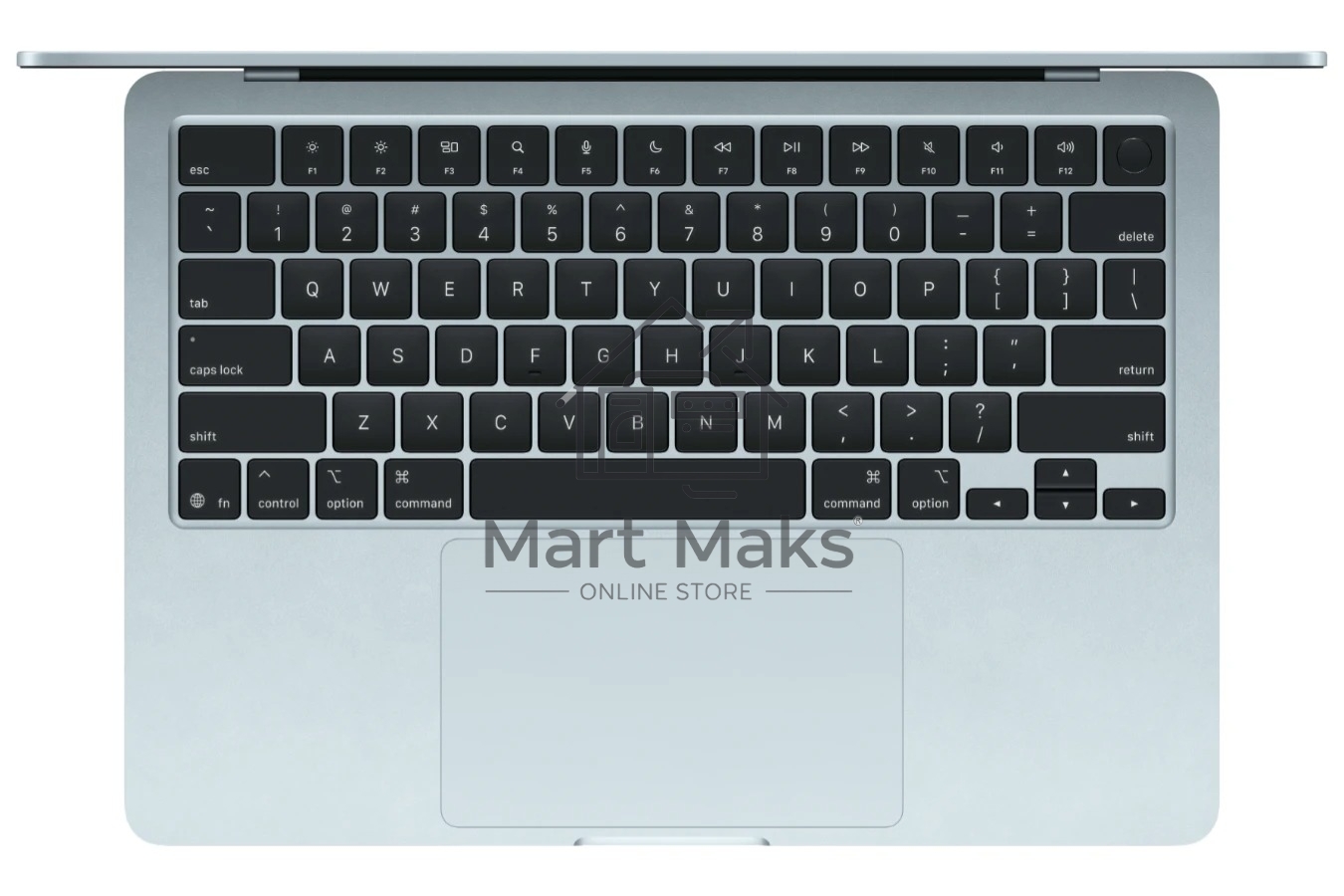 Ноутбук Apple 13-inch MacBook Air: M4 10 core CPU, 8 core GPU/16GB/256GB SSD - Sky Blue/RU