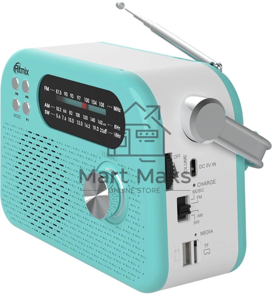 Радиоприемник Ritmix RPR-045 AZURE