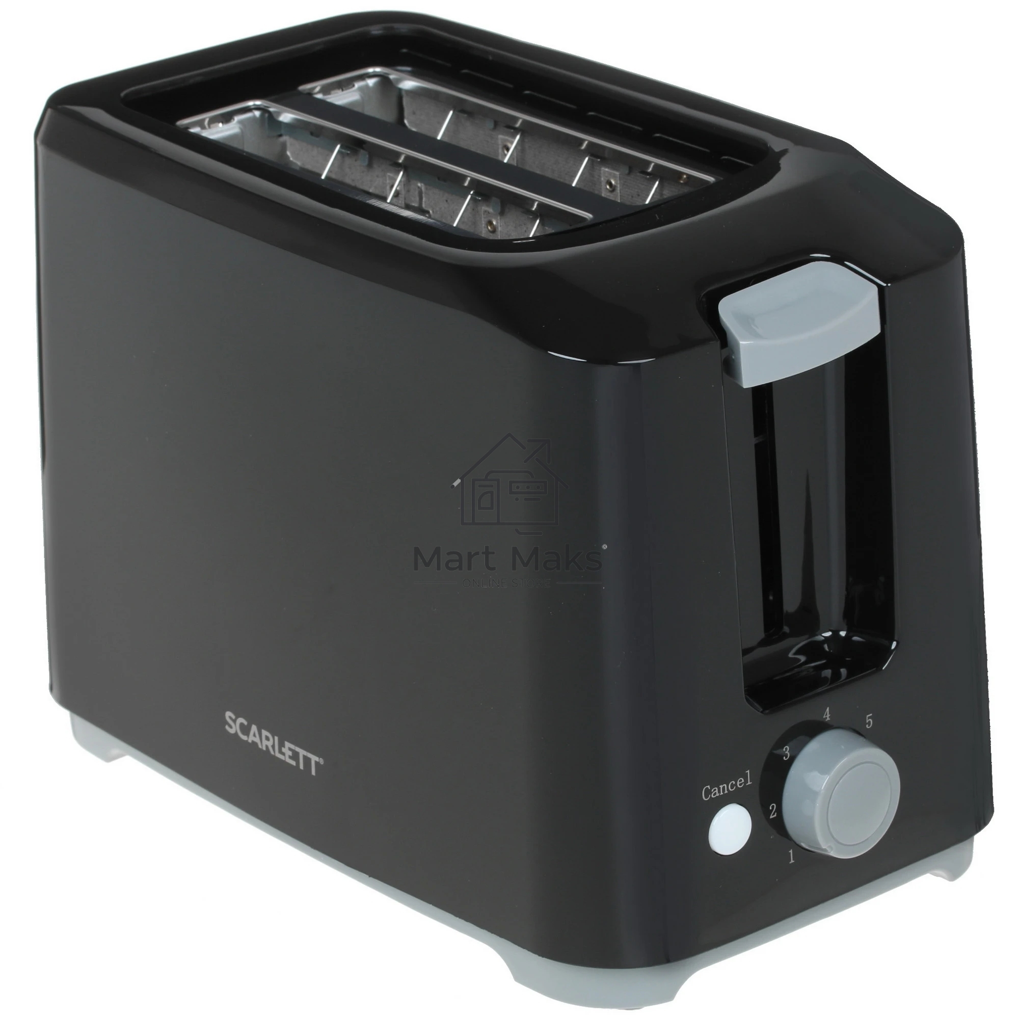 Тостер Scarlett SC-TM11020 черный, 700 Вт, 2 слота