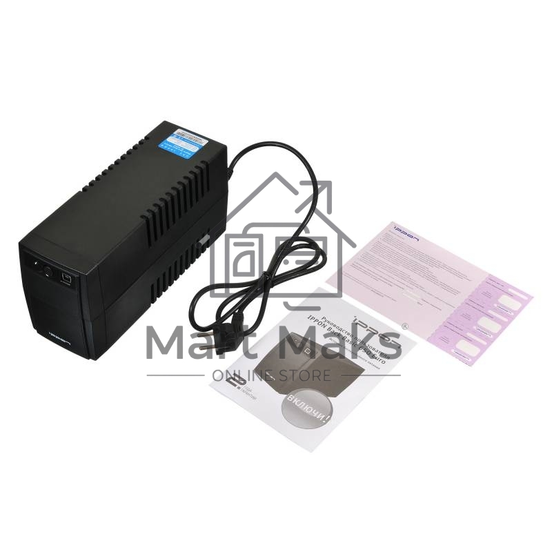 Источник бесперебойного питания Ippon Back Basic 650 Euro 383323