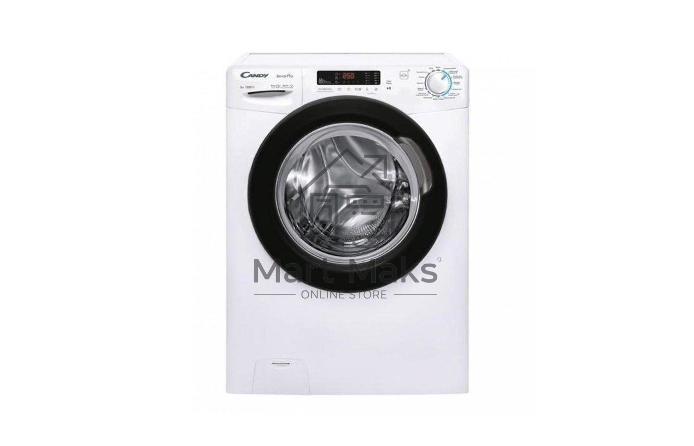 Стиральная машина Candy Smart Pro CSH44183D/2-07 белый, загрузка фронтальная 8кг, 1200 об/мин., класс: A