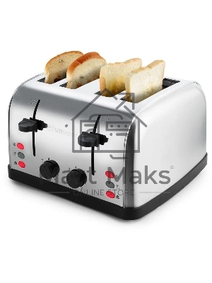 Тостер Kitfort КТ-2016 1500Вт серебристый