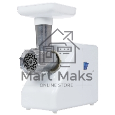 Мясорубка электрическая Ротор Макси ЭМШ 35/300-4 белый, 1500 Вт, 0.6 кг/мин, насадки - 4