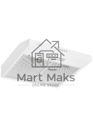 Вытяжка подвесная Elikor ECO WH 50 белая, 49.5 см, 400 куб. м/ч, 55 дБ