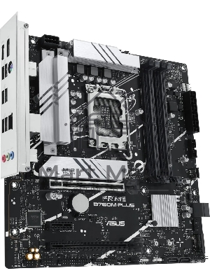 Материнская плата ASUS PRIME B760M-PLUS, LGA 1700, Intel B760, 4xDDR5, 4xSATA, 2xM.2, 1xPCIe 4.0 x4, 1xPCIe x1, 1xDP, 1xHDMI, 1x 2.5Gb LAN, 2xUSB-A 3.2 Gen 2, 4xUSB-A 2.0, 3x3.5 мм, 7.1, mATX