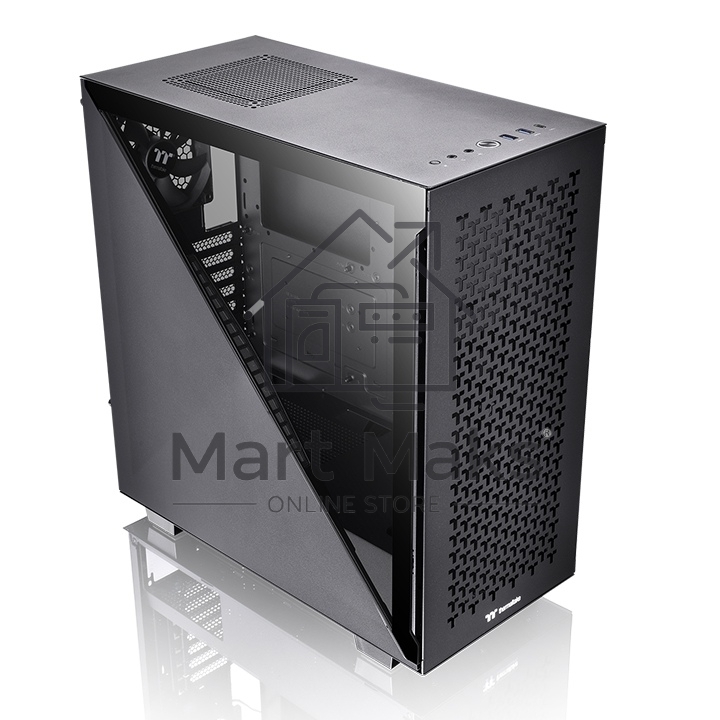 Компьютерный корпус Thermaltake Divider 300 TG Air CA-1S2-00M1WN-02 Black/Win/SPCC/Tempered Glass*1/Mesh Front Panel/120mm Standard Fan*2 (528603)