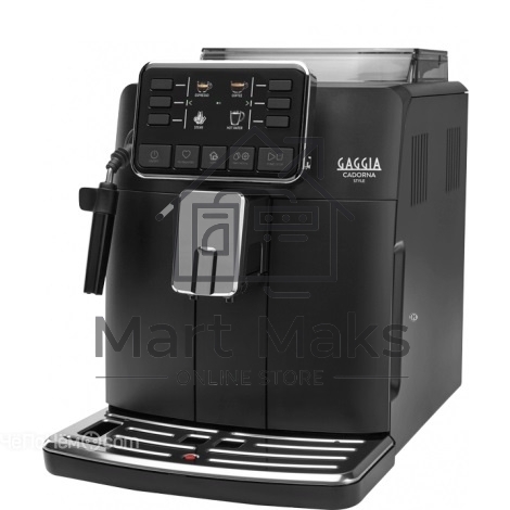 Кофемашина автоматическая Gaggia CADORNA STY BK 9600/01 черный, исп. кофе - зерновой/молотый, 1.5 л, 1850 Вт, 15 Бар.