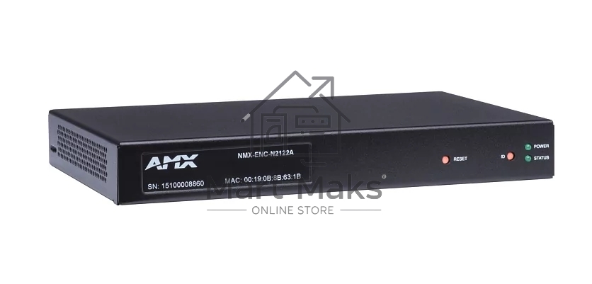 Автономный энкодер AMX NMX-ENC-N2122A JPEG2000 SVSI со сверхнизкой задержкой для разъемов 1080p / 60 Гц, RJ45 (с PoE)
