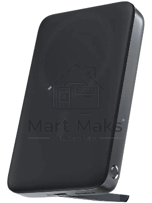 Портативный аккумулятор Aukey Magnetic2 10000 Qi2 черный