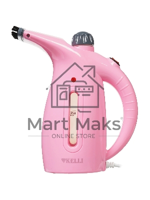 Отпариватель Kelli KL-317 розовый, 1700 Вт, 20 г/мин, 350 мл