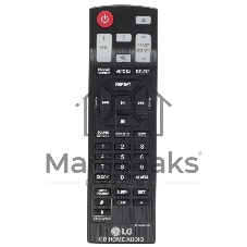 Мини-аудиосистема LG CJ44 черный 480Вт FM USB BT
