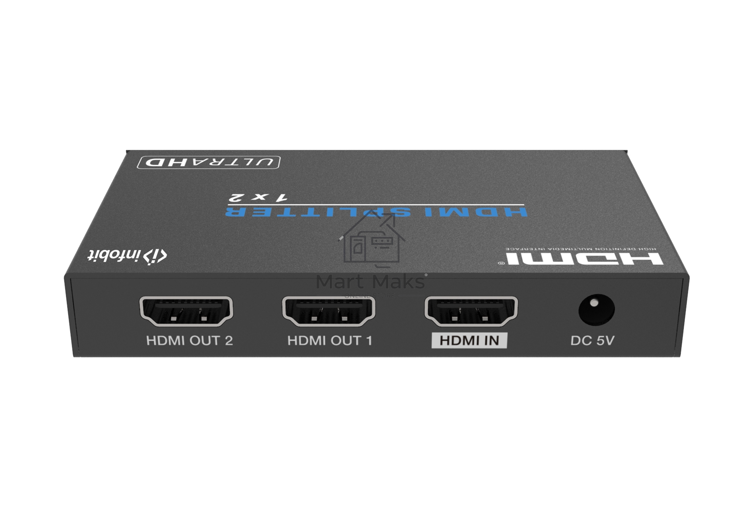 Усилитель - распределитель Infobit iSwitch 102 1х2 HDMI 4K60