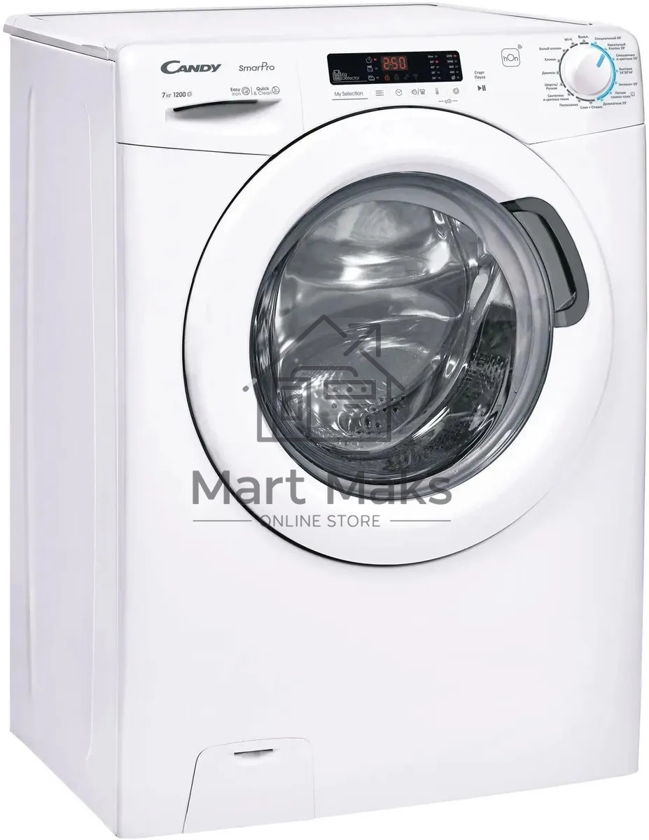 Стиральная машина Candy CSH41273DW/2-07 белый, загрузка фронтальная 7 кг, 1200 об/мин., класс: А