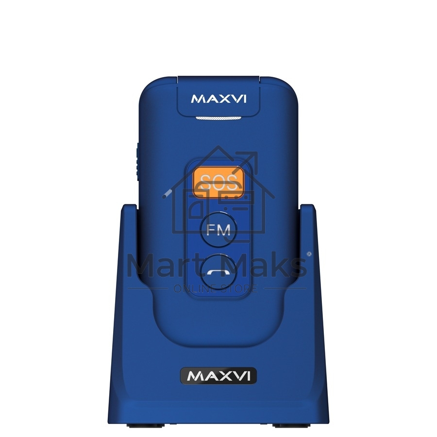 Мобильный телефон Maxvi E5 up синий