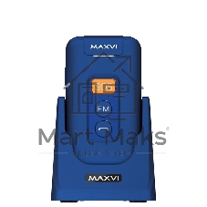 Мобильный телефон Maxvi E5 up синий